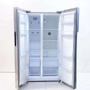 美的对开门冰箱 流光咖色 541L 变频